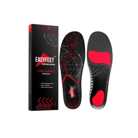 EasyFeet Other - SOLD! Orthotic Shoe Insoles Strong Arch Support By EasyFeet S Men/M Women